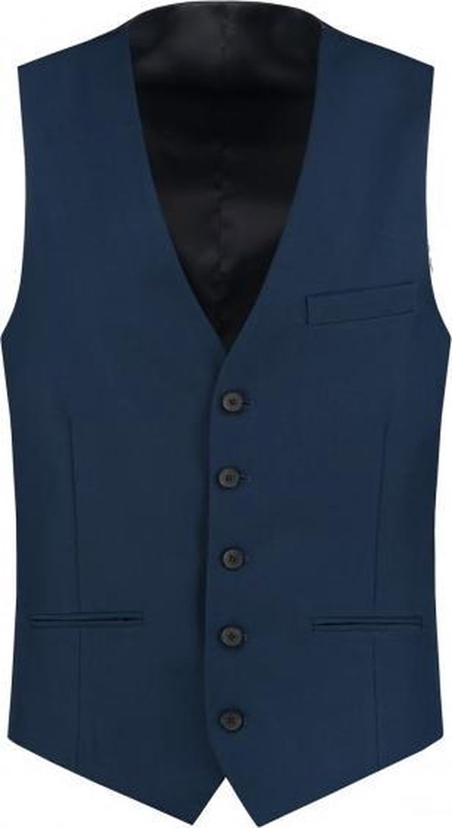 GENTS |  Gilet Heren | Viscose |  PV royal blue 0004 Maat 50