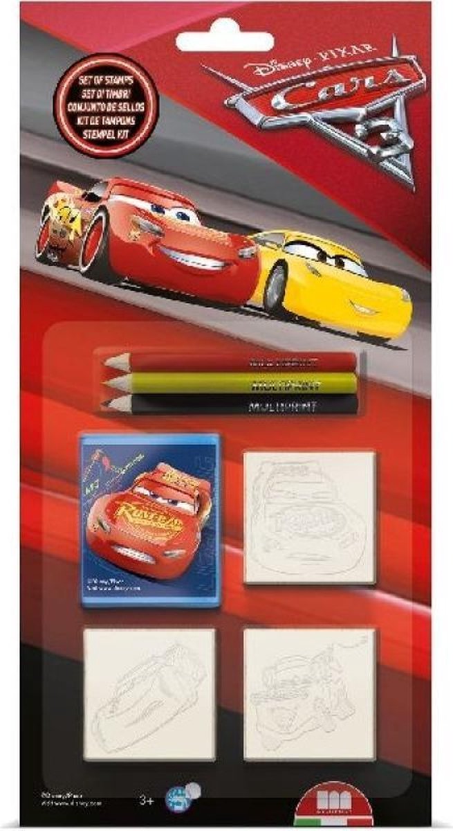 Stempelset Cars 3 7-delig