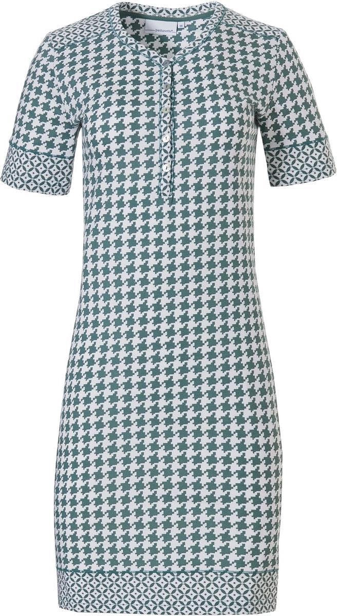 Dames nachthemd Pastunette 10211-135-4 - Groen - 52