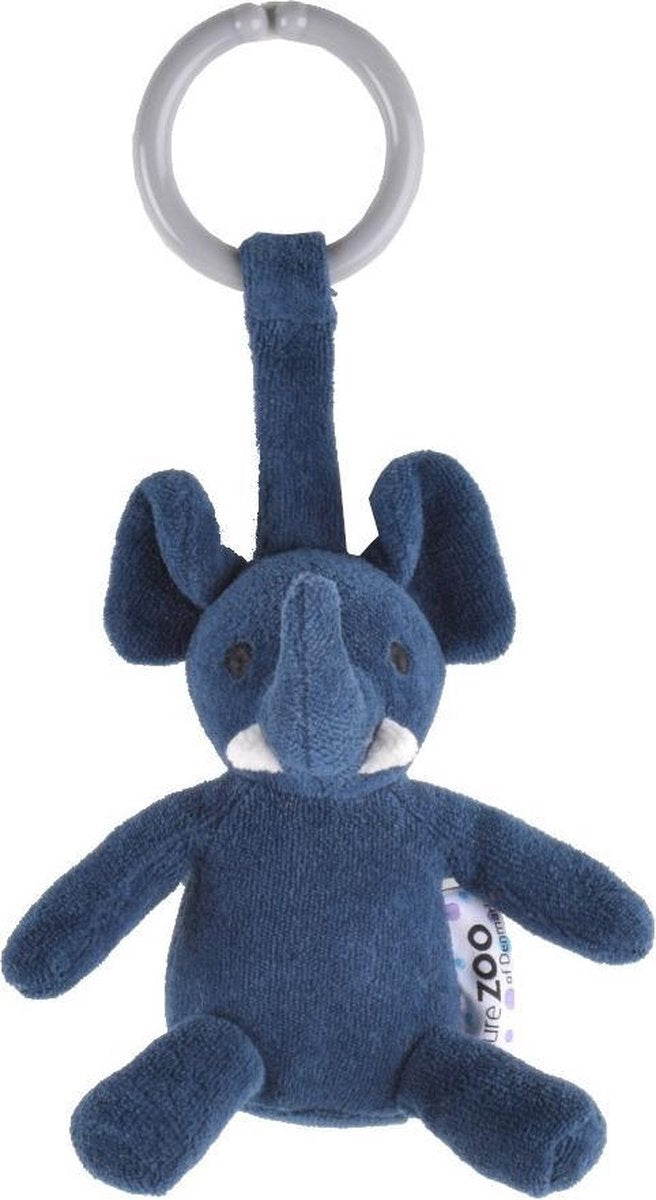 Naturezoo Kinderwagenhanger Olifant 12 Cm Donkerblauw