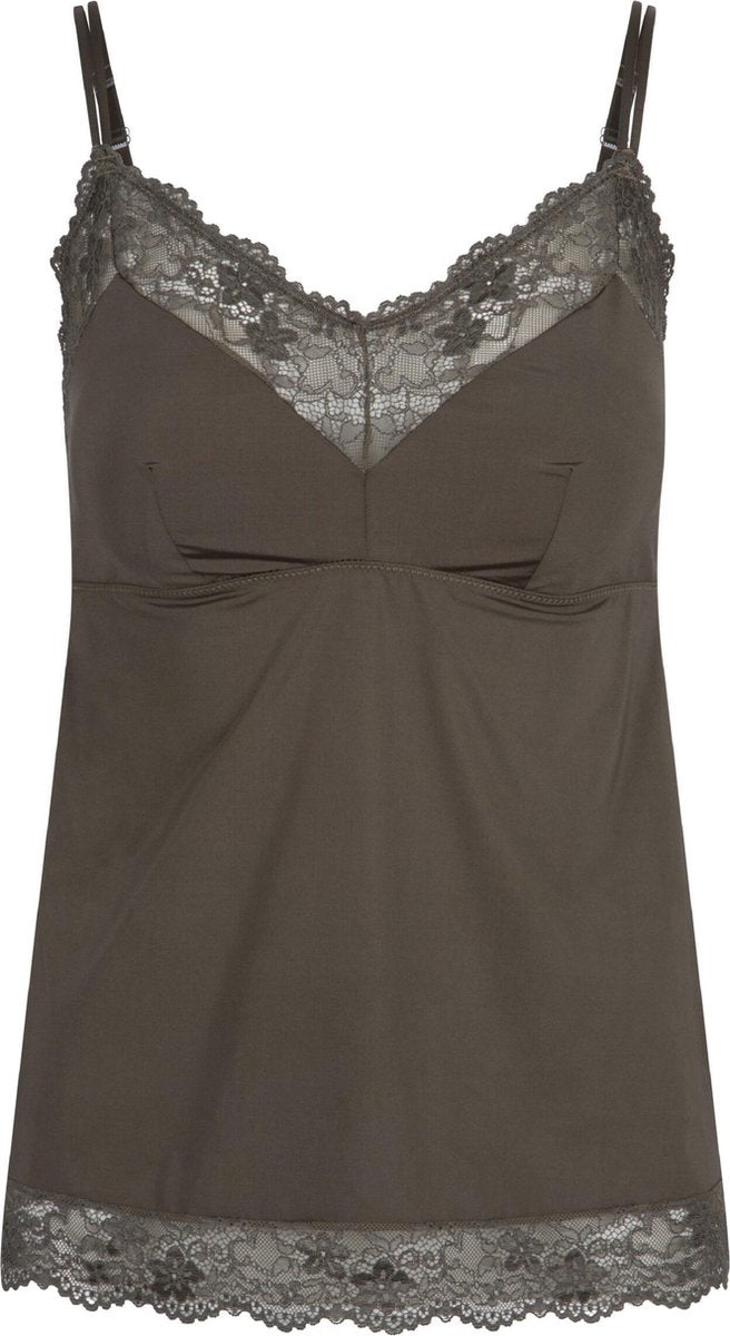 LingaDore - Daily Top Olive - maat M - Bruin Groen
