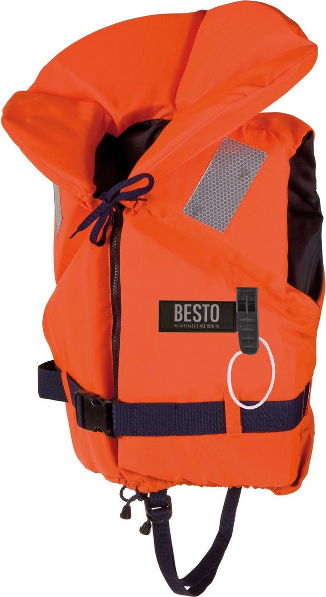 Besto Racingbelt 100N Oranje Reddingsvest voor 70+kg