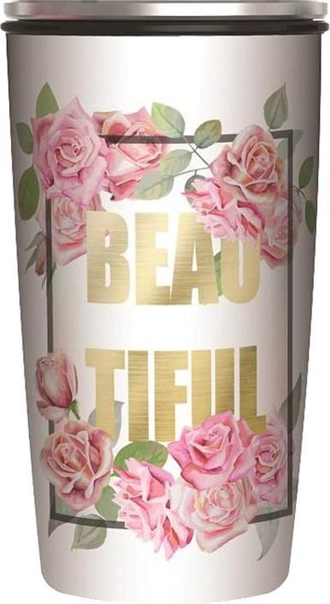 Chic.mic Drinkbeker Slidecup* Beautiful Roses 700 Ml