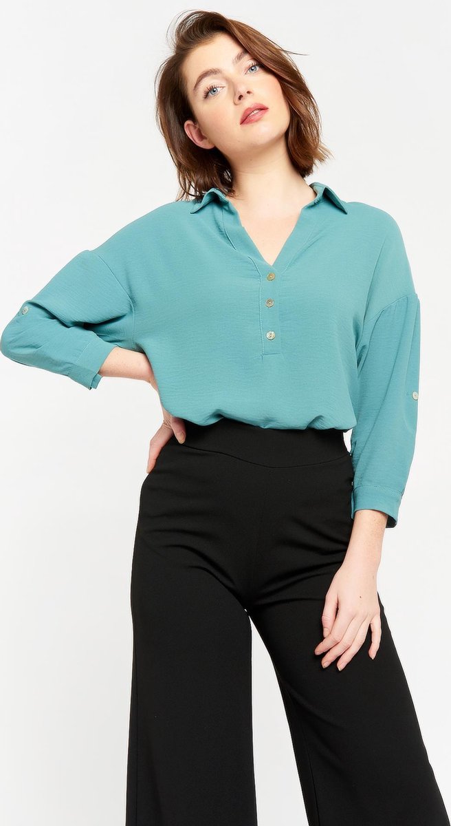 Blouse met driekwartsmouw