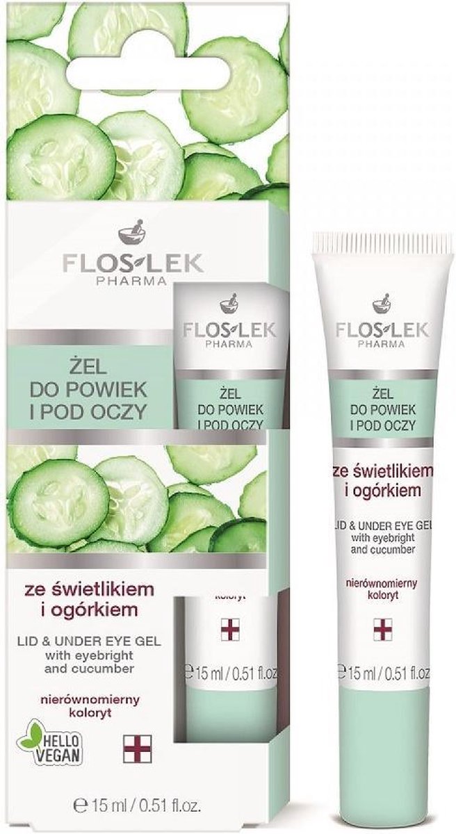 Floslek Eye Gel I Under The Eyes With Skylight I - Cucumber