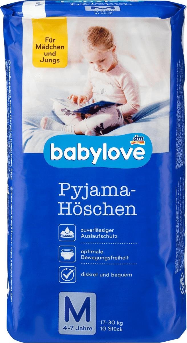 babylove Nachtbroek - Maat M ( 5+)  - 4-7 jaar - 17-30 kg - 10 stuks