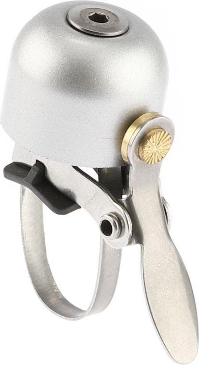 Mirage Fietsbel Classic Sound Wave Staal 27 Mm Zilver
