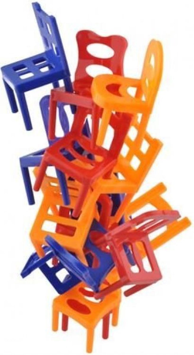 behendigheids spel vallende stoelen