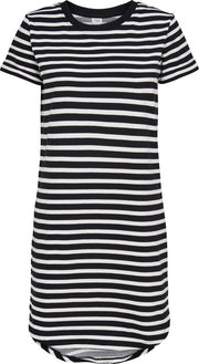 JdY JDYIVY LIFE S/S STRIPE DRESS JRS Dames Jurk - Maat XS