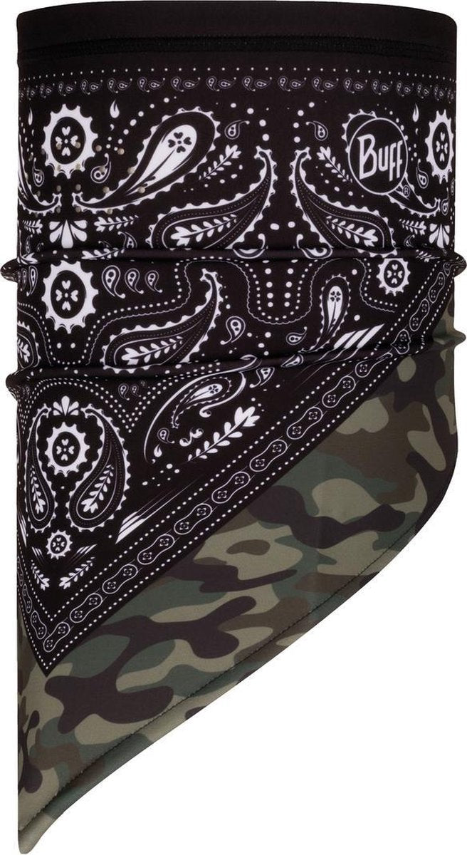 Buff Tech Fleece Bandana Camo Cash Multi - Nekwarmer