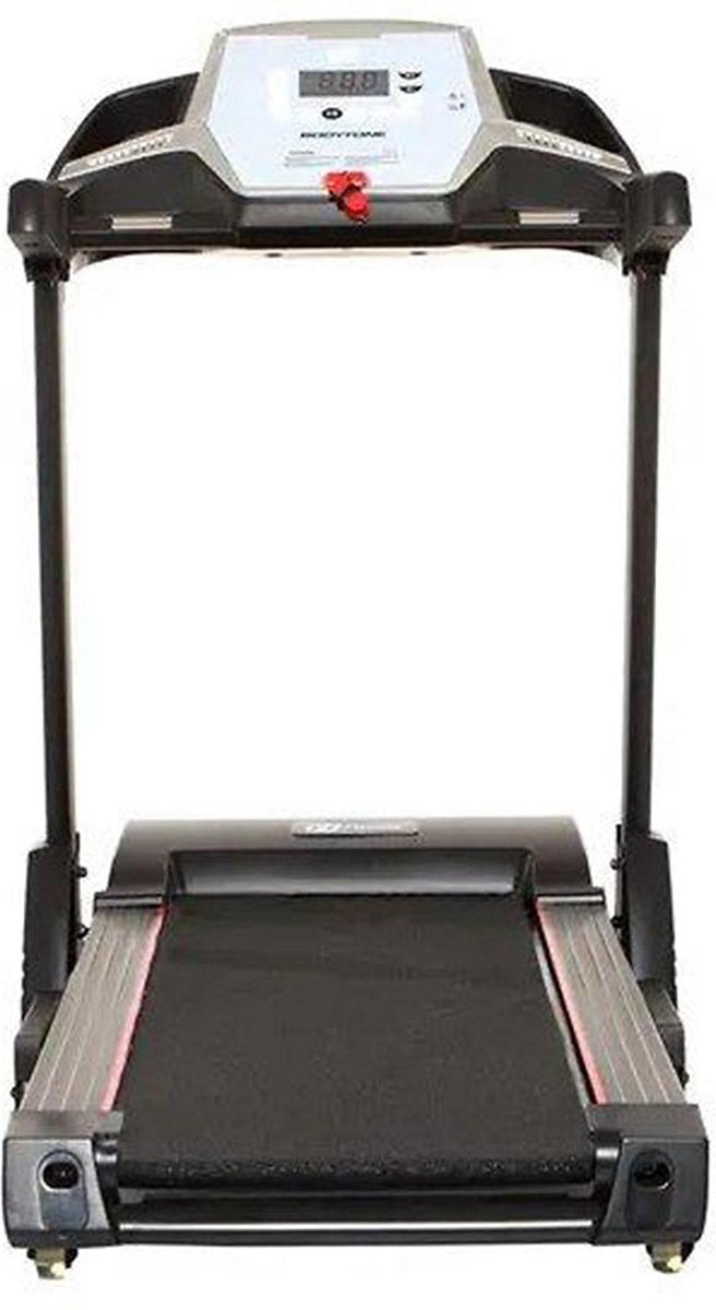 Bodytone Dt14 Loopband - Inklapbaar – Schokdemping – 12 Trainingsprogramma’S – Lcd-Scherm – Geïntegreerde Speakers - Zelfsmerende Band - Zwart - Tot 14 Km/U - Maat ONESIZE