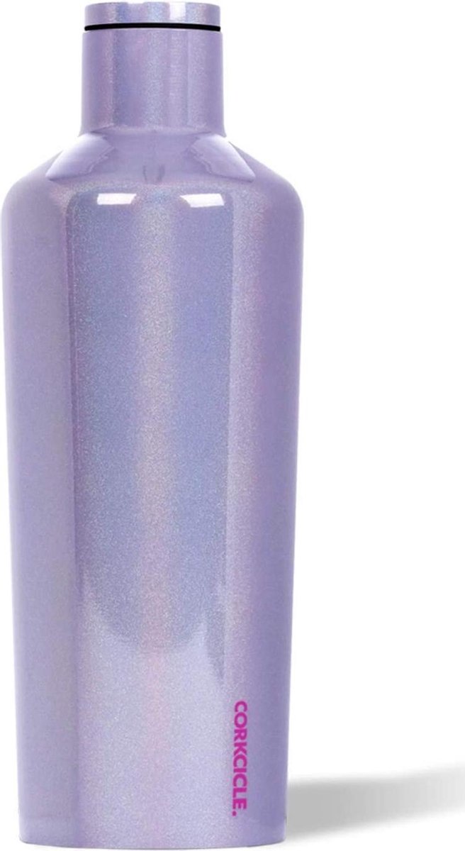 Corkcicle Canteen 1775ml 60oz - Unicorn Pixie Dust Roestvrijstaal - Waterfles en Thermosfles - 3wandig - 25uur koud en 12uur warm - BPA vrij - grote opening voor ijsklontjes