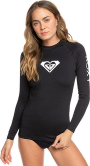 Roxy - UV Zwemshirt voor dames - Longsleeve - Beach Classicss - Antraciet - maat S