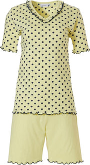 Stippen dames shortama Pastunette