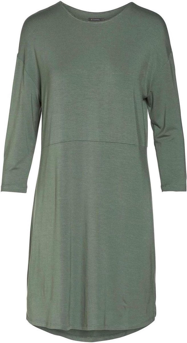 ESSENZA Lykke Uni Nachthemd 3/4 Mouw Laurel Green - XL