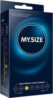 MY.SIZE 53 mm Condooms 10 stuks| Zaaddodend | Glijmiddel | Condooms | Vibrator | Penis | Buttplug | Sexy | Tril ei | Erotische | Man | Vrouw | Heren | Dames