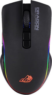 Dragon War G20 Optische Ergonomische Gaming Muis - 7000DPi - RGB Verlichting - Zwart
