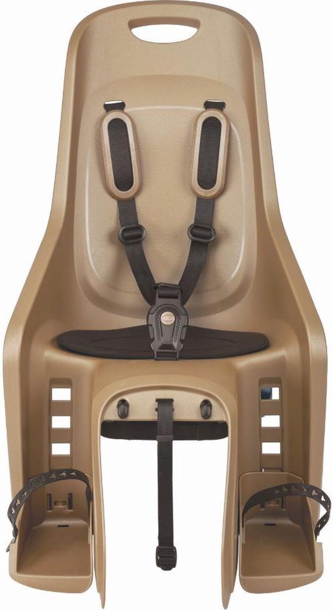 Polisport Bubbly Maxi FF Plus Kinderzitje - 2020 Editie - Goud/Zwart Frame