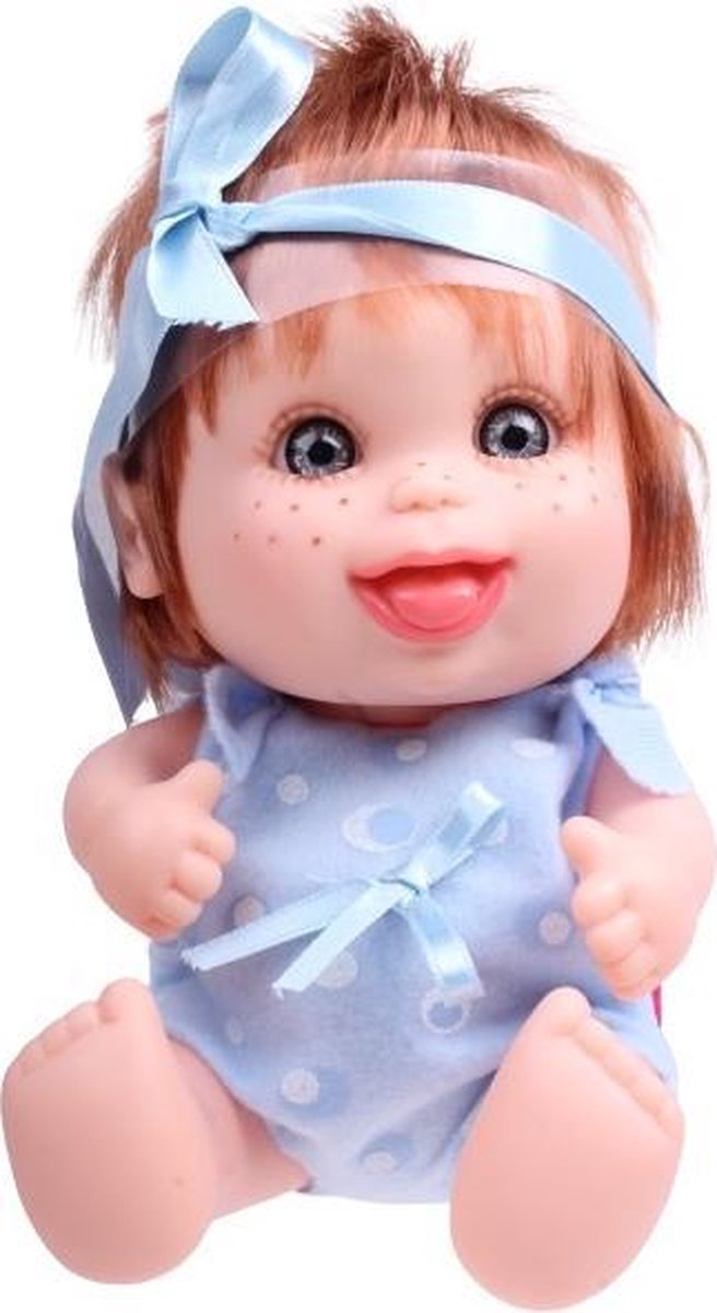 Berjuan Babypop pecosetes 20 cm blauw
