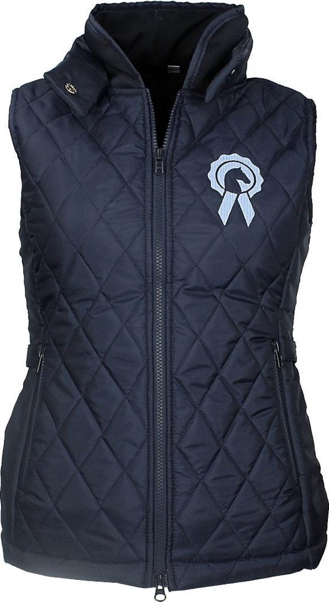 Paardenpraattv Bodywarmer Paardenpraat By Ej Eve Kids - Dark Blue - 176