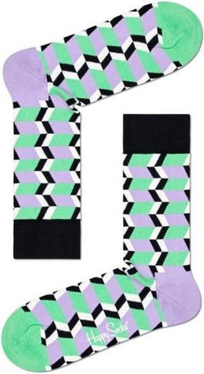 Happy Socks - Zig Zag Stripe - Unisex - maat 41-46