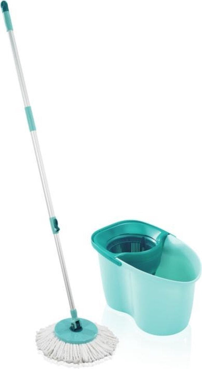 Leifheit Clean Twist Disc Mopset - 20L emmer - Uittrekbaar