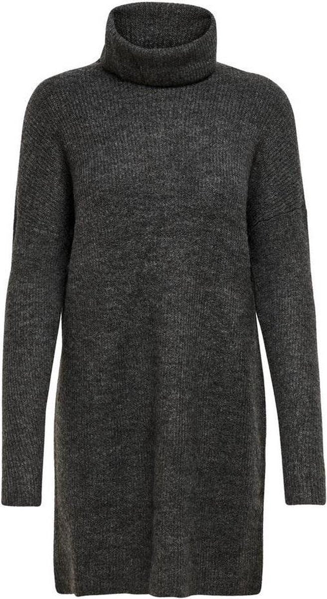 Onljana L/s Cowlnck Dress  Wool Knt 15140166 Dark Grey