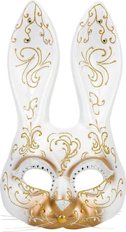 Venetiaans konijnenmasker voor volwassenen - Verkleedmasker