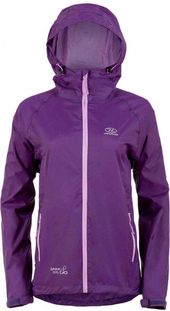 Highlander regenjas Stow & Go Maat L - paars