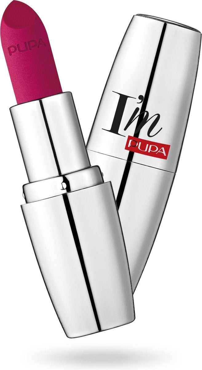 Pupa Lipstick Lip Make-up I'm Matt Pure Colour Lipstick 050 Runway Fuchsia