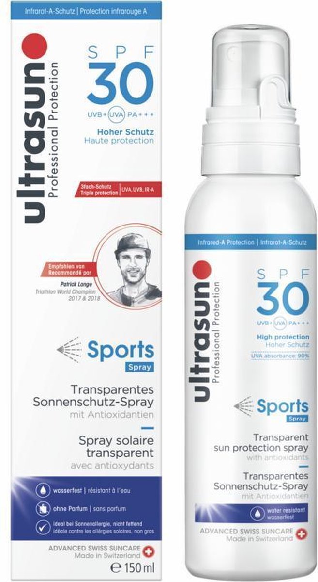 Ultrasun Sports Spray SPF 30 150 ml