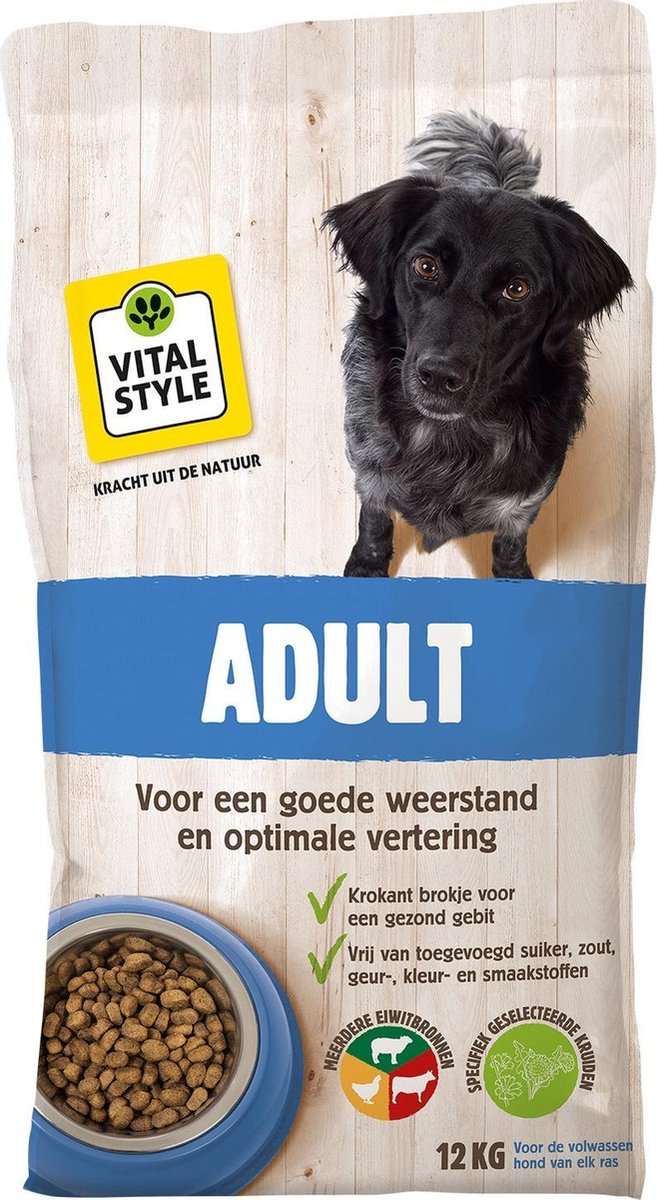 VITALstyle Adult - Hondenvoer - 12 kg