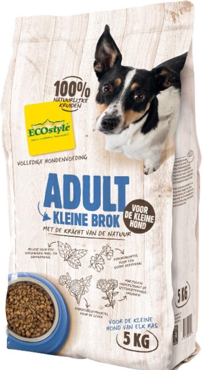Ecostyle Hondenvoer Adult Kleine Hondenbrokken 5 kg