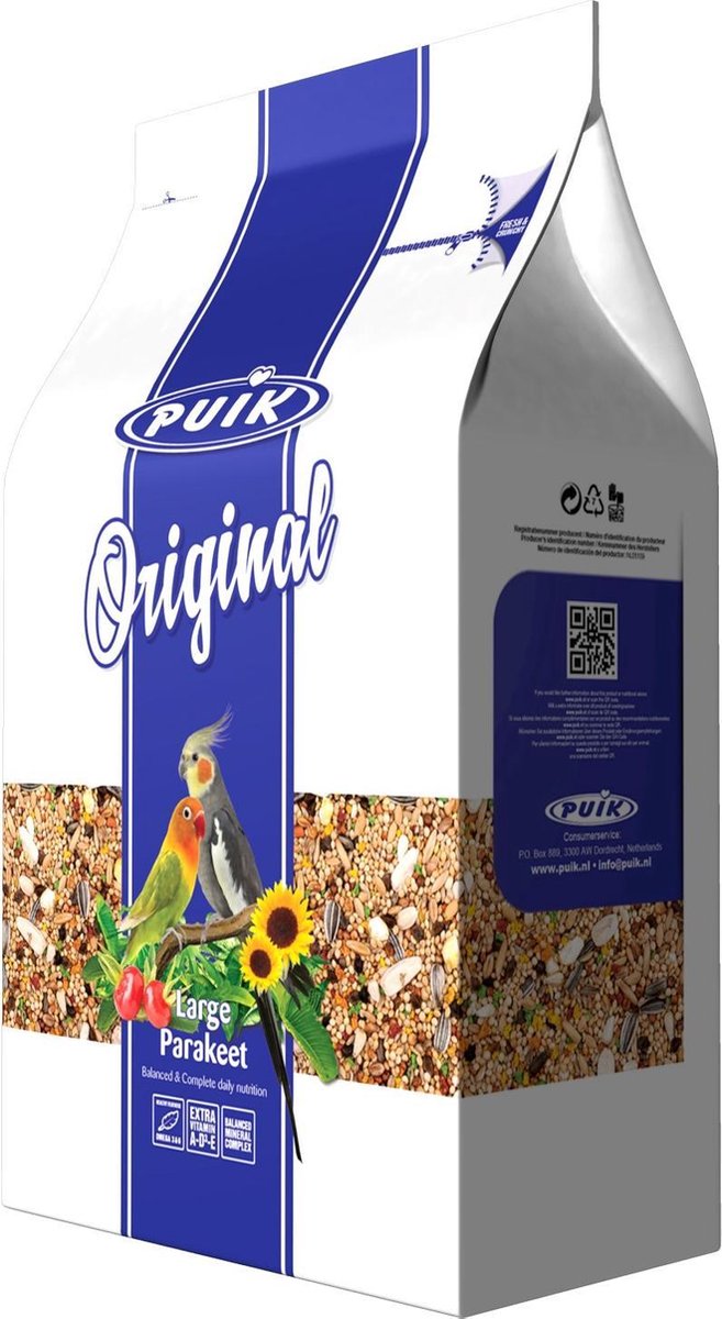 Puik Original Grote parkiet 2.5 kg