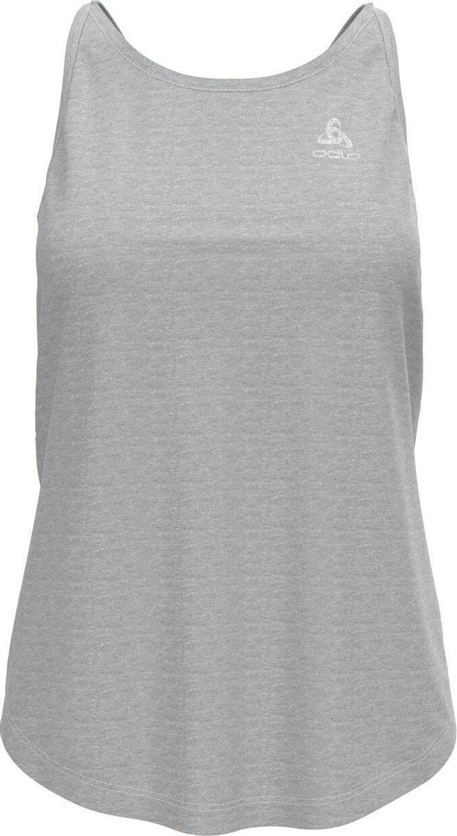 Odlo Tank Run Easy Linencool Stone Grey Melange - Maat M