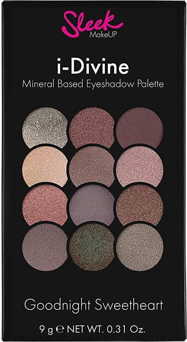 Sleek I-Divine Oogschaduw Palette - Goodnight Sweetheart