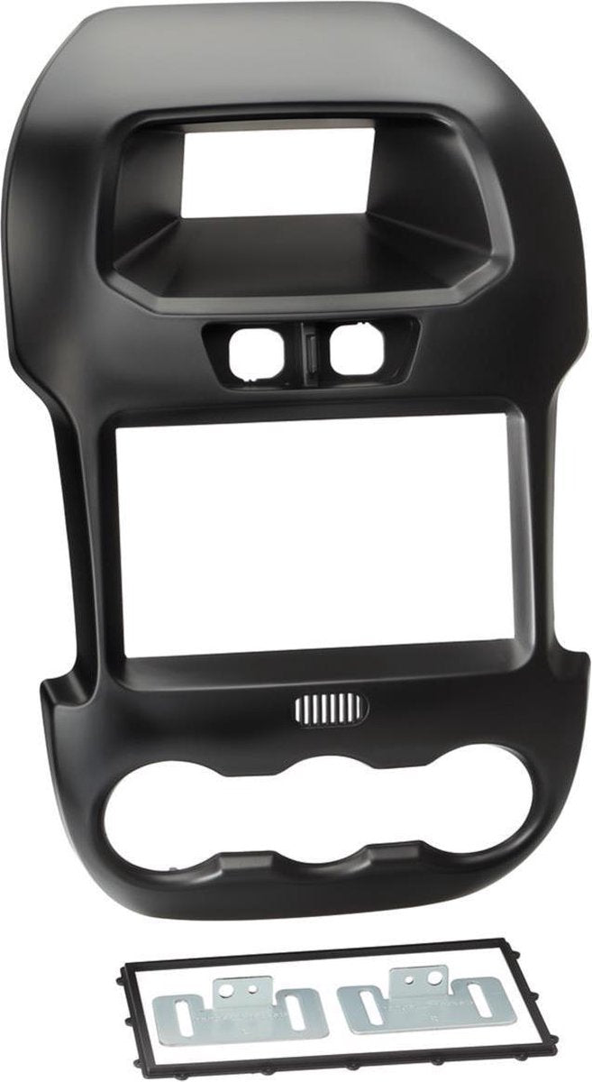 2-DIN Paneel Ford Ranger 2012-2014 Kleur: Zwart Met Display