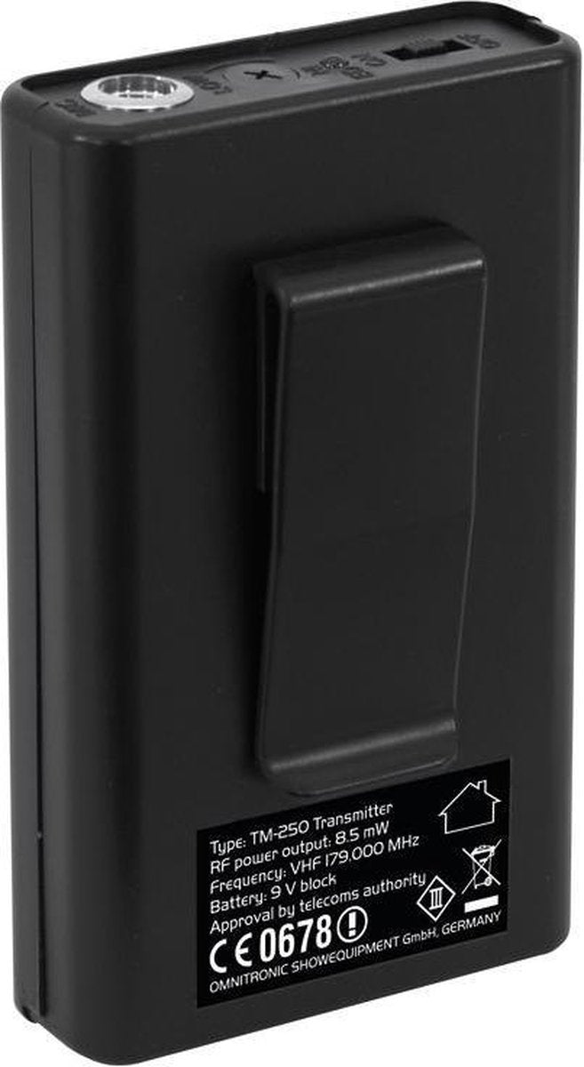 OMNITRONIC TM-250 Transmitter VHF179.000