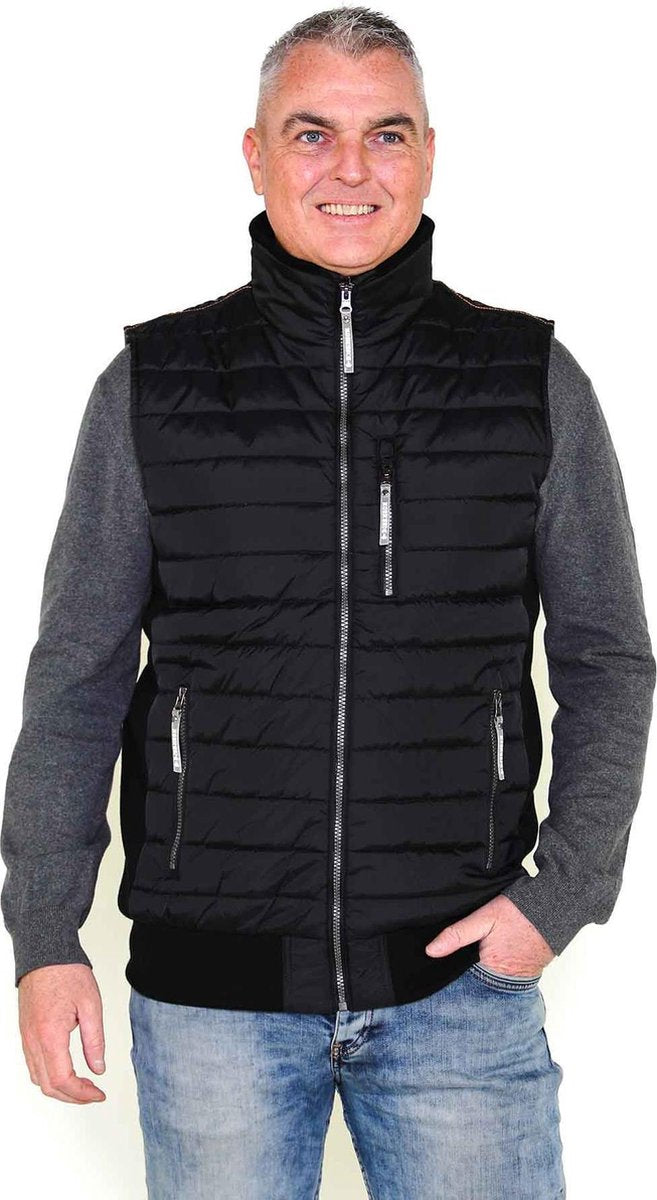 BJØRNSON Bodywarmer 4 seizoenen Heren Zwart - Maat S - ALEC