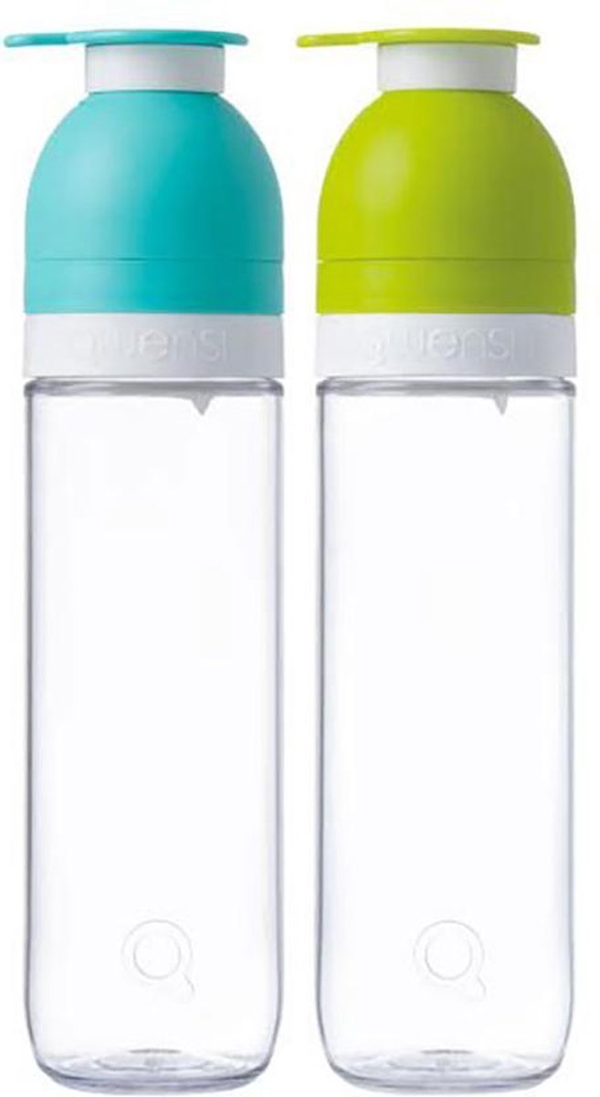 Set van 2 QWENSH drinkflessen