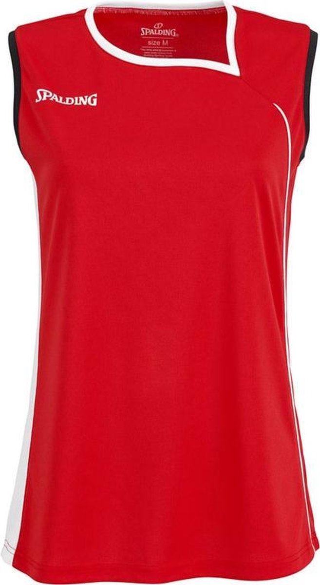 Spalding 4HER II  Basketbalshirt - Maat S  - Vrouwen - blauw/wit