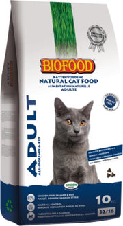 Biofood cat adult all-round & fit kattenvoer 10 kg