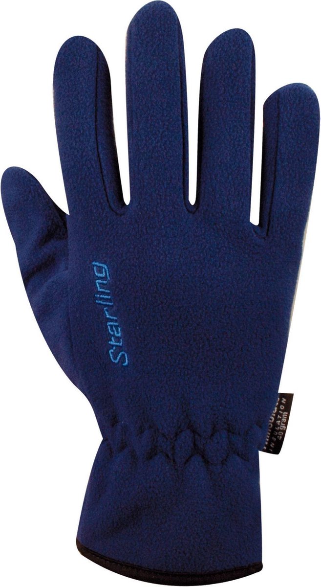 Starling Handschoenen Fleece Sr - Snowflake - Marine - S