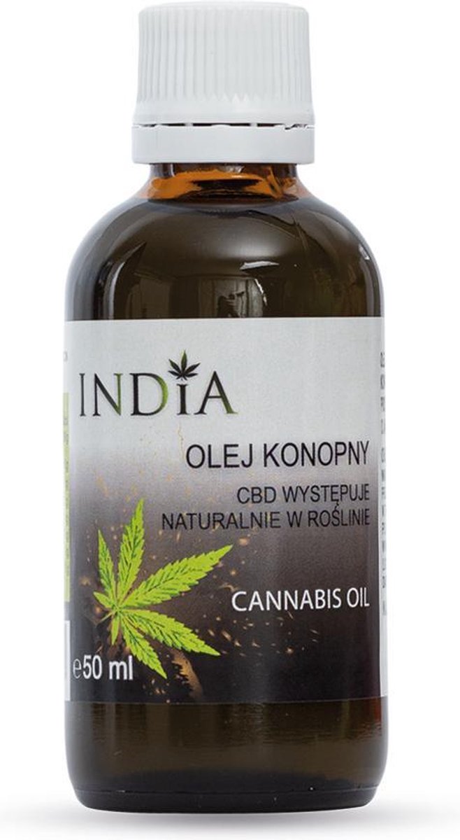 India Cosmetics Hennepolie 50ml (CBD bestaat natuurlijk in de plant)
