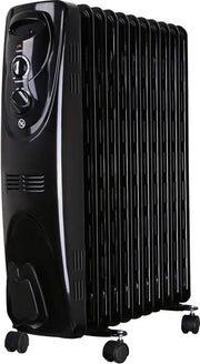 Radiator - Igia Tumina - Oliegevuld - 3 Standen - Zwart