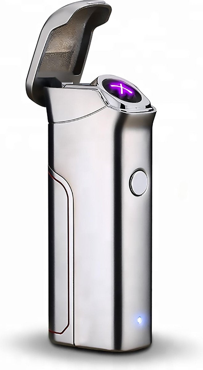 Superlit Plasma Aansteker - Elektrische Aansteker USB - Silver Avenger