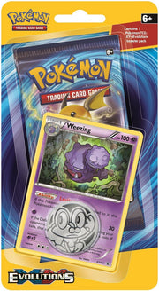 Pokemon XY Evolutions Checklane Blister Weezing