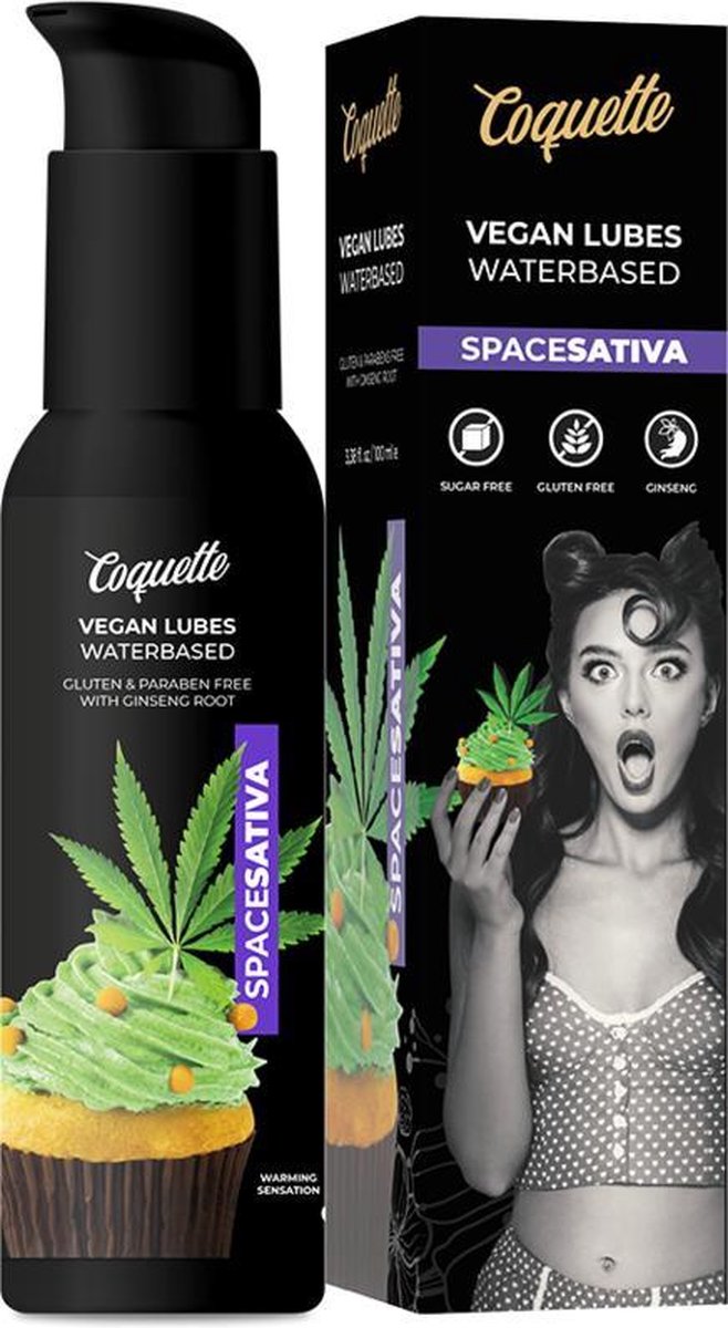 Coquette Premium Experience 100ml Vegan Lubes Space Sativa | COQUETTE