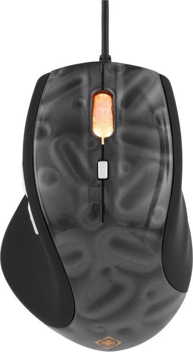 DELTACO GAMING GAM-013 optische USB gaming muis 500-1600 DPI met 5 knoppen en scrollwiel met kleurverandering