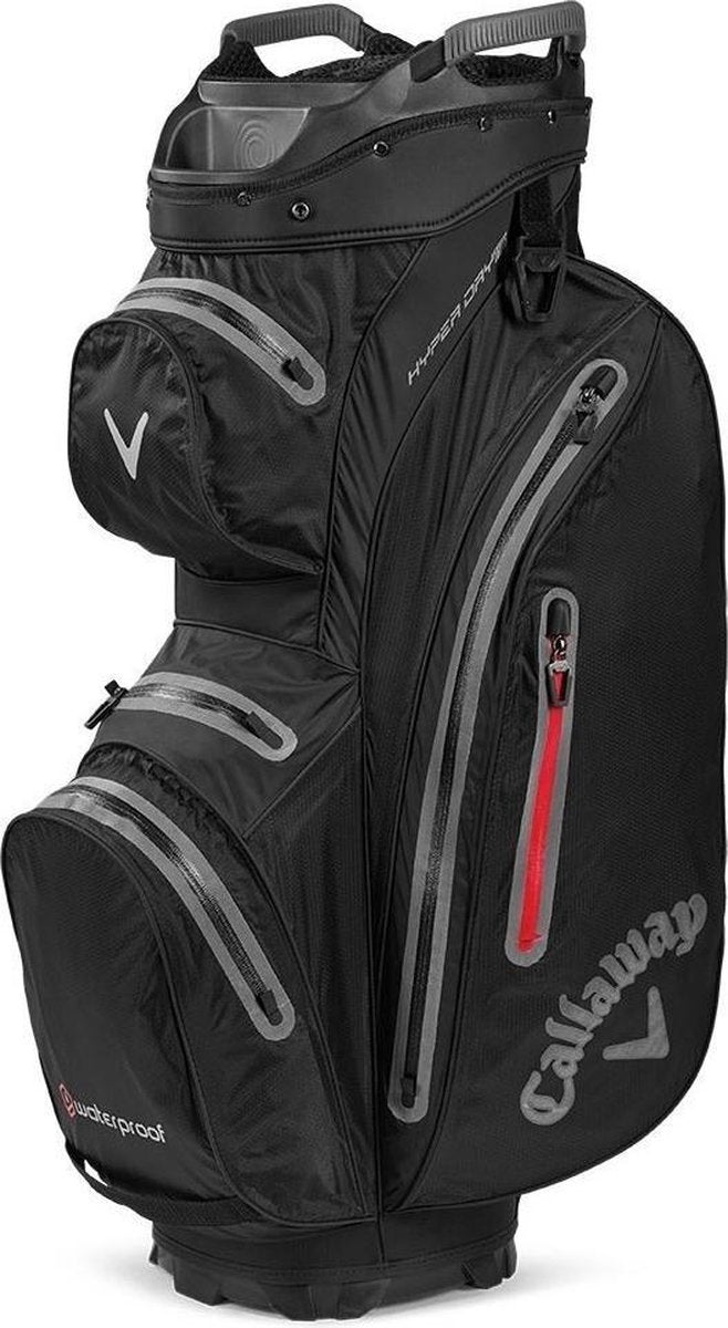 Callaway Hyper Dry 15 Cartbag - Zwart Charcoal